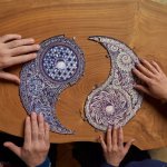 Unidragon Dřevěné Mandala Opposites 200 dílků – Zboží Dáma