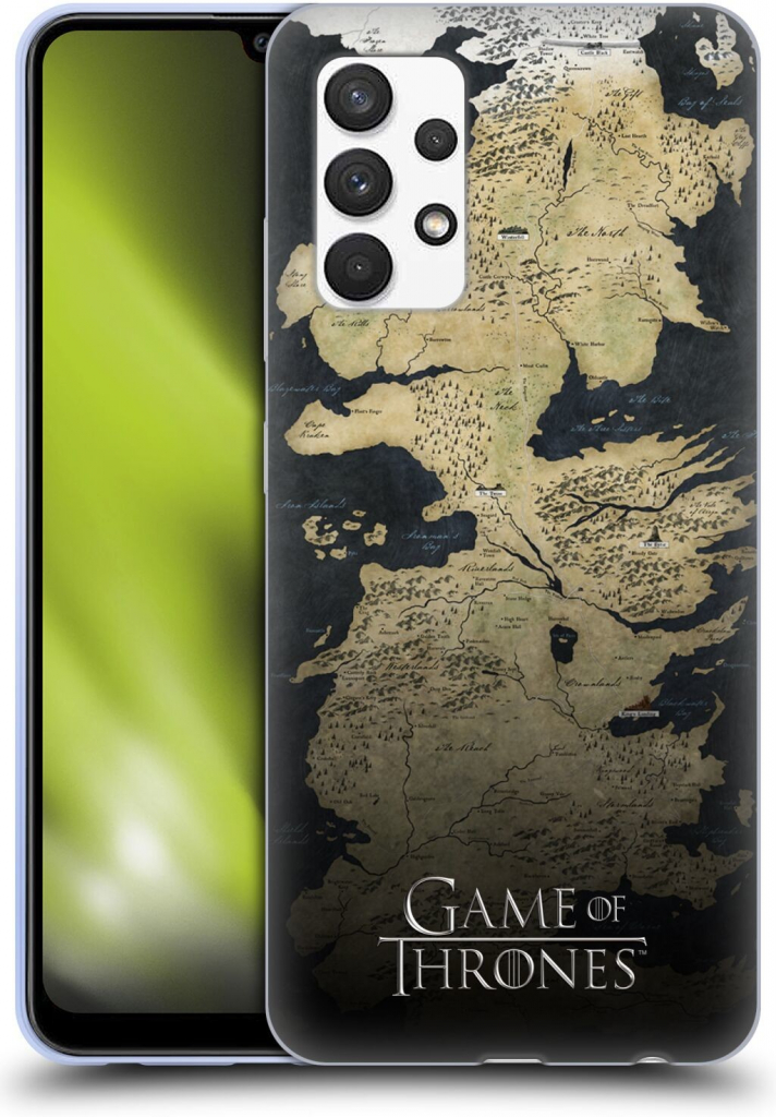 Pouzdro Head Case Samsung Galaxy A32 4G Hra o trůny - Mapa západozemí od  469 Kč - Heureka.cz