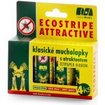 Papírna Moudrý Ecostripe Attractive Klasická mucholapka 4 ks – HobbyKompas.cz