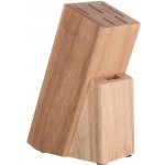 BANQUET Dřevěný blok BRILLANTE pro 5 nožů a nůžky – Zboží Dáma