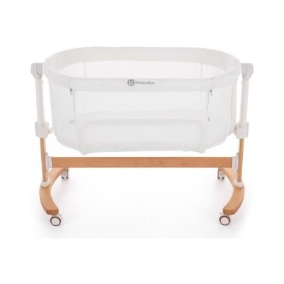 Petite&Mars Polohovatelná postýlka s funkcí kolébky 2v1 White – Zboží Dáma