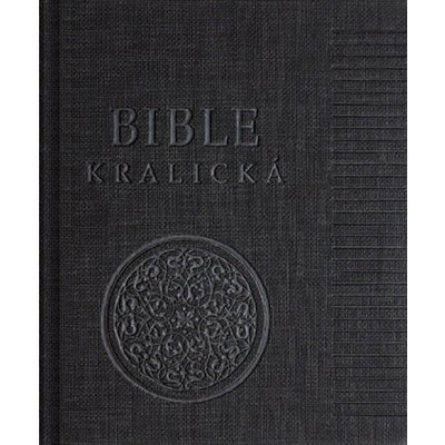 Poznámková Bible kralická černá – Zboží Mobilmania