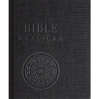 Poznámková Bible kralická černá – Hledejceny.cz