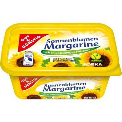 G & G slunečnicový Margarín 500 g – Zboží Dáma