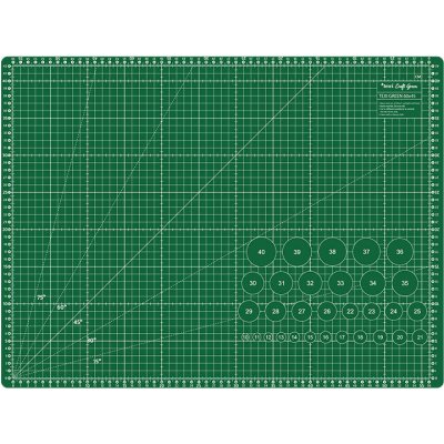 Řezací podložka TEXI GREEN 60 x 45 cm 5vrstvá zesílená – Sleviste.cz