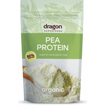 Dragon Superfoods Hrachový protein 82% protein 200 g