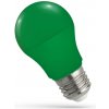 Žárovka Spectrum LED A50 E-27 230V 4.9W GREEN SPECTRUM ZELENÁ