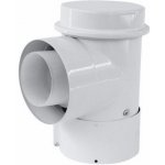 Vaillant koleno odkouření koaxiální s revizním otvorem 87° 80/125 mm 303217 – Zboží Dáma