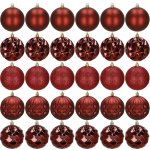 Springos CA1412 VÁNOČNÍ KOULIČKY 8 CM 30 KS. – Zboží Mobilmania