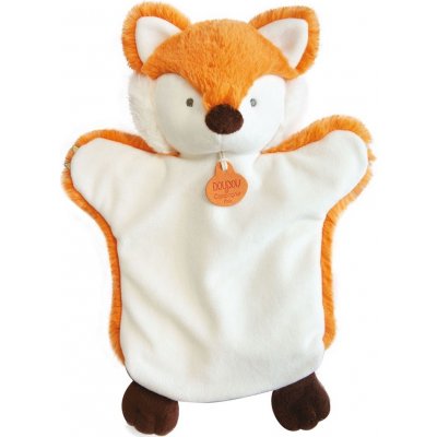 Doudou et Compagnie Plyšový maňásek liška 25 cm – Zboží Dáma