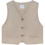Mayoral dívčí vesta na knoflíky béžová – Zboží Dáma