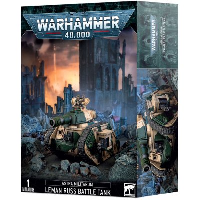 GW Warhammer 40.000 Astra Militarum Leman Russ Battle Tank – Hledejceny.cz