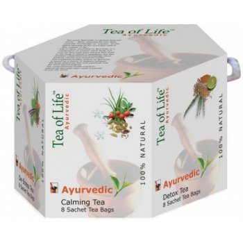 Tea of Life Dárková kolekce 6 druhů Ajurvédských čajů 48 x 2 g