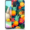 Pouzdro a kryt na mobilní telefon Samsung Pouzdro ACOVER Samsung Galaxy A71 A715F s motivem Summer Fruits