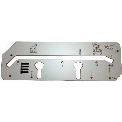 Dribex truhlářská šablona 650 MDF na kuchyňské desky MDF650 – Hledejceny.cz