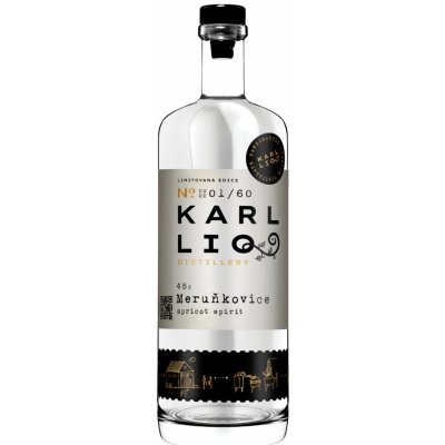Karl LIQ Meruňkovice 48% 0,5 l (holá láhev) – Zboží Mobilmania
