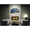 Weblux vzor s81647184 Šablona na zeď - Chevy Chevelle Cartoon automobil konzervativní sval, rozměry 170 x 100 cm