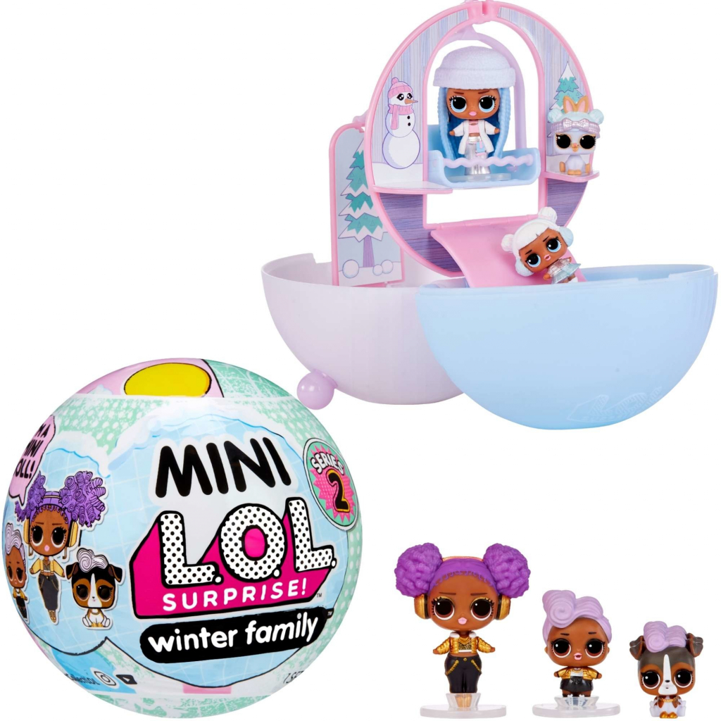 MGA Entertainment LOL Surprise ball Mini Winter Family série 2