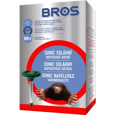 Odpuzovač BROS SONIC solární proti krtkům – Zboží Mobilmania