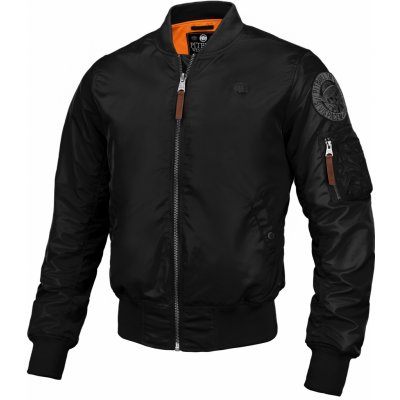 PitBull West Coast pánská bunda MA 1 Logo černá – Hledejceny.cz