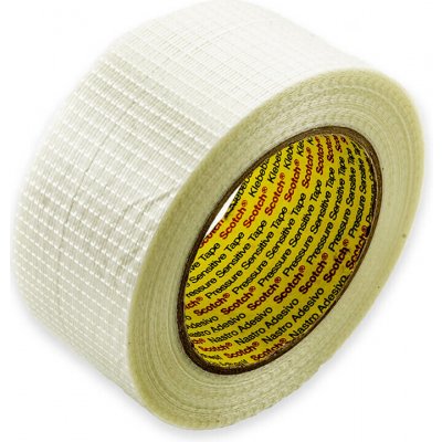 3M Balicí páska vyztužená podélně i příčně skelným vláknem 45 m x 44 mm – Hledejceny.cz