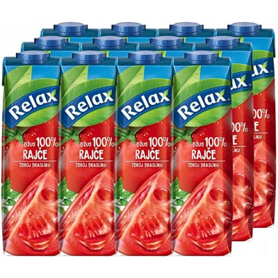 Relax džus 100% rajče 12 x 1000 ml – Hledejceny.cz