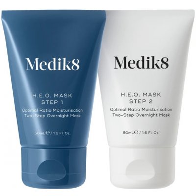 Medik8 H.E.O. Mask Dvoukroková noční hydratační maska 2 x 50 ml