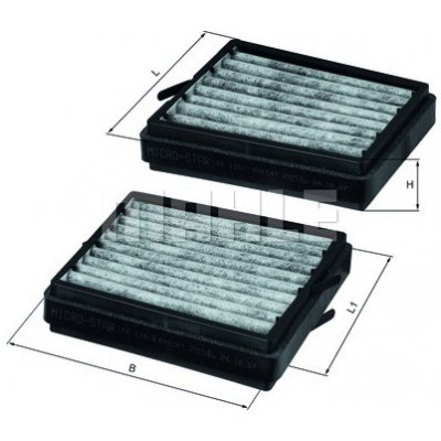 MAHLE ORIGINAL Filtr, vzduch v interiéru LKK116S – Hledejceny.cz