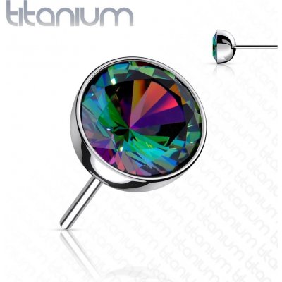 Šperky4U kamínek k Push In piercing do nosu titan TIT1147VM-015 – Hledejceny.cz