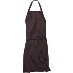 Workwear Verona 90 Dlouhá zástěra s laclem 00131-01 Chocolate – Hledejceny.cz