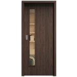 Sapeli Elegant Komfort M60 posuvné ořech 60 x 210 cm Planibel bronz – Hledejceny.cz