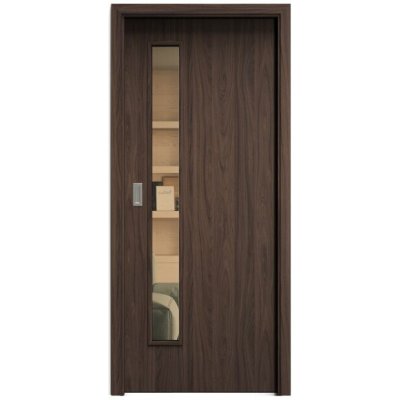 Sapeli Elegant Komfort M60 posuvné ořech 60 x 210 cm Planibel bronz – Hledejceny.cz