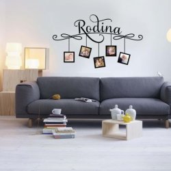 Položit otázku Housedecor Samolepka na zeď Rodina s rámečky 70x44cm -  Heureka.cz