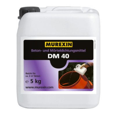 MUREXIN Přísada vodotěsnící do betonu DM 40 5 kg – Zbozi.Blesk.cz