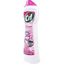 Čisticí prostředek do koupelny a kuchyně Cif Cream Pink Flower tekutý písek 500 ml