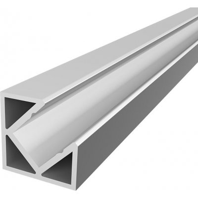 LED profil P3-5 stříbrný mini rohový - Profil bez krytu 2m TL-094131 094131 – Hledejceny.cz