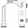 UV sterilizéry JBL AquaCristal UV-C 9 W kryt + sklo
