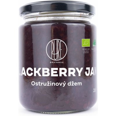BrainMax Pure Blackberry Jam Džem Ostružina BIO 260 g – Hledejceny.cz