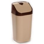 Šipka výklopný béžovo-hnědý 25 l – Zboží Dáma