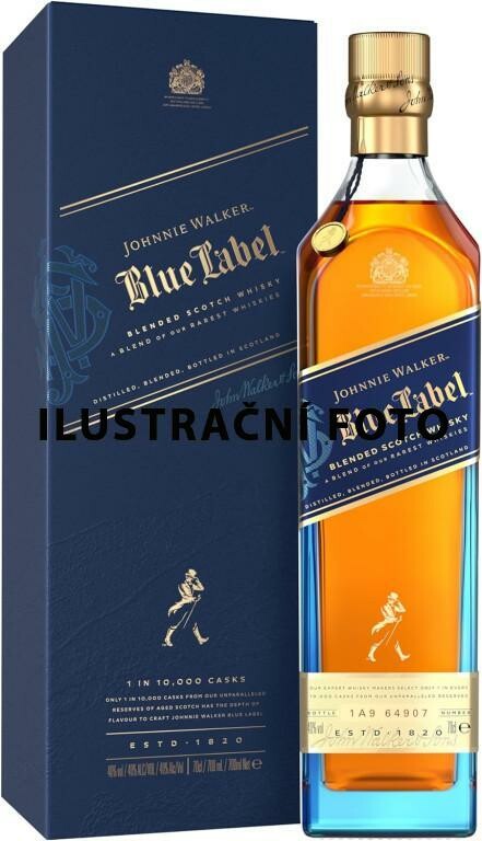 John Walker and Sons Johnnie Walker Blue Label 40% 1 l (karton)