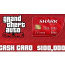 Grand Theft Auto Online Red Shark Cash Card 100,000$