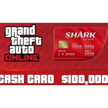 Grand Theft Auto Online Red Shark Cash Card 100,000$