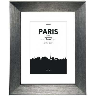 Hama rámeček plastový PARIS, šedá, 30x40 cm – Hledejceny.cz