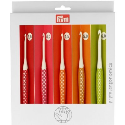 Sada ergonomických háčků Prym 3,5- 6 mm – Sleviste.cz