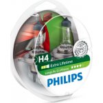 Philips LongLife EcoVision 12342LLECOS2 H4 P43t-38 12V 60/55W – Zboží Mobilmania