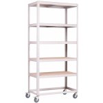 Trestles Regál RNDP 1920 x 905 x 505 5 polic šedý RNDP50-7035 – Zboží Dáma