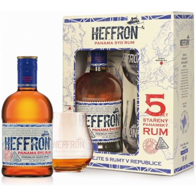 Heffron Original 5y 38% 0,5 l (dárkové balení 2 sklenice) – Zboží Mobilmania