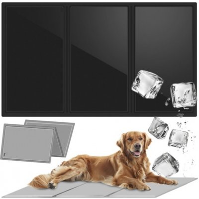 Purlov 25536 Chladicí podložka pro psa nebo kočku 110 x 70 cm černá – Hledejceny.cz