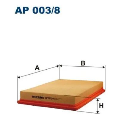 FILTRON Vzduchový filtr AP 003/8 – Hledejceny.cz