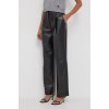 Dámské klasické kalhoty Calvin Klein dámské kalhoty široké high waist K20K206313 černé